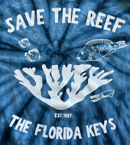 "Save the Reef" Tie Dye T-Shirt