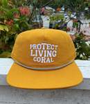 Protect Living Coral Flat Brim Hat