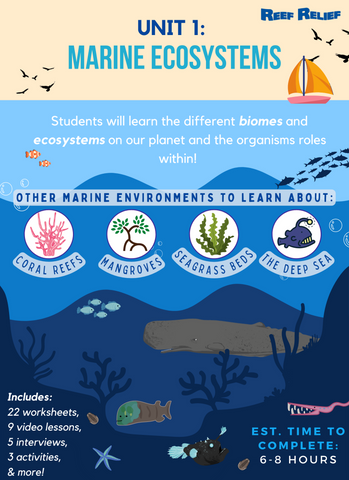 Unit 1 : Marine Ecosystems